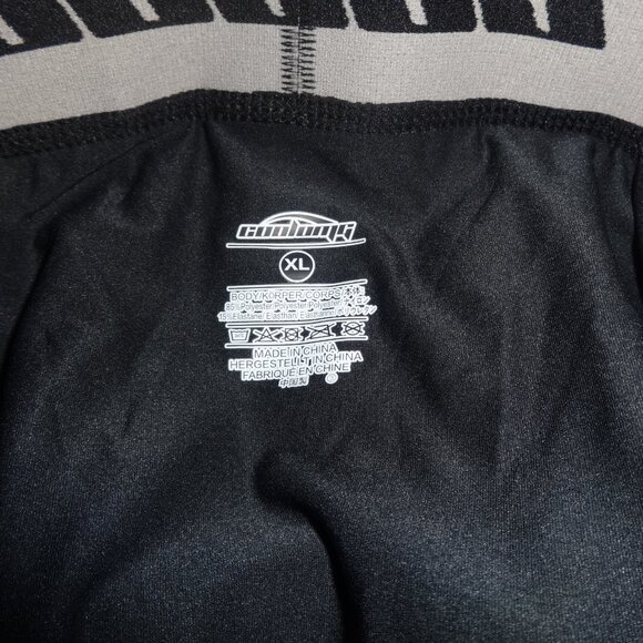 COOLOMG COMPRESSION SHORTS WITH CUP MEN SIZE XL BLACK NWOT - Picture 4 of 4